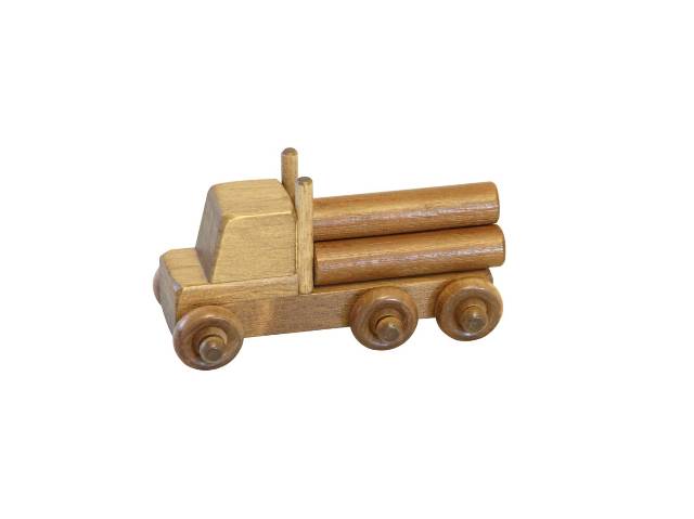 Lapps Toys & Furniture 174 H Wooden Mnin Truck Toy, Harvest