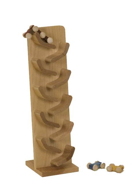 Lapps Toys & Furniture 175 M Wooden Mni Car Roller Toy, Maple
