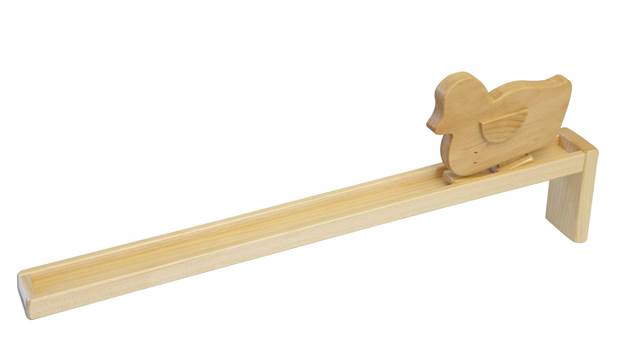 Lapps Toys & Furniture 203 Wooden Walking Duck, Clear