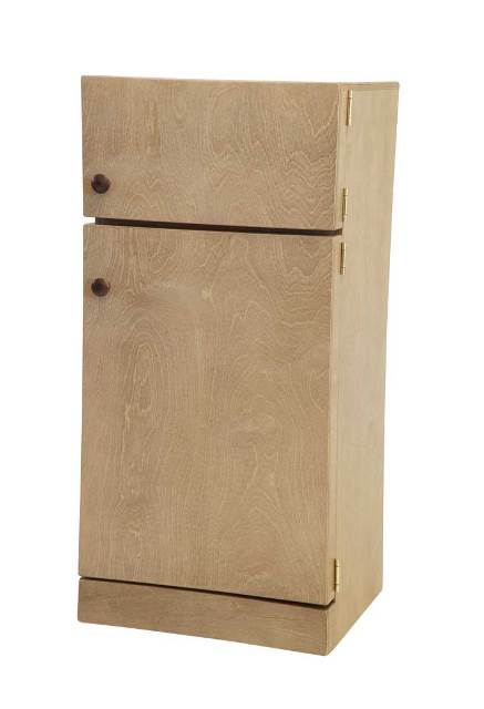 Lapps Toys & Furniture 270 H Wooden Refrigerator, Harvest
