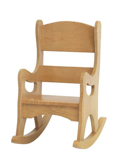 Lapps Toys & Furniture 271 H Wooden Childrens Rocker Chair, Harvest