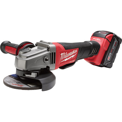 41946 M18 Fuel 4.25 X 5 In. Grinder Kit - One M18 Red Lithium Xc 5.0 Battery, Paddle Switch - No-lock - Model No. 2780-21