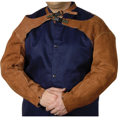 175926 Weld-rite Welding Sleeves - Leather, Brown - 23 In. - Model No. 92181