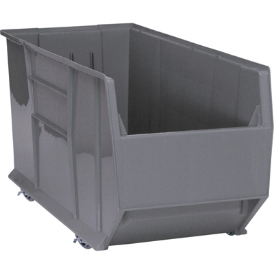 28644 Rack Bin - Gray, 41. 875 X 16.25 X 17.25 In. With 4 Casters - Model No. Qrb176mobbl