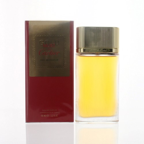 Wcartiermustgold33p 3.3 Oz Eau De Parfum Spray For Women