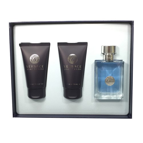 Gsmversacesign3pc1.7 3 Piece Gift Set - 1.7 Oz Eau De Toilette Natural Spray, 1.7 Oz Perfumed Shower Gel & 1.7 Oz Perfumed Shampoo For Men