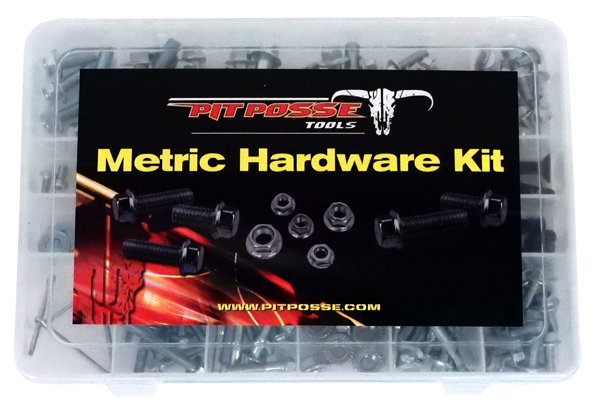 Pit Posse PP2709 Metric Bolt Kit 185 Piece Pit Posse PP2709 Metric Bolt Kit 185 Piece