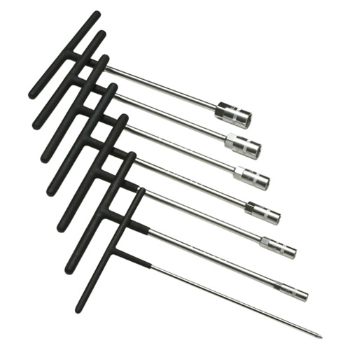 Pp2655 T-handle Set With Dipped Handle, 7 Piece