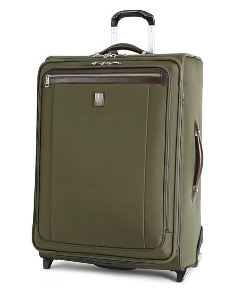 409152606 Platinum Magna 2 Carry-on Rolling Garment Bag, Olive - 22 In.