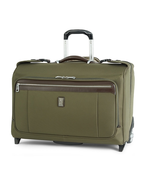 409154006 Platinum Magna 2 Expandable Rolling Garment Bag, Olive - 50 In.