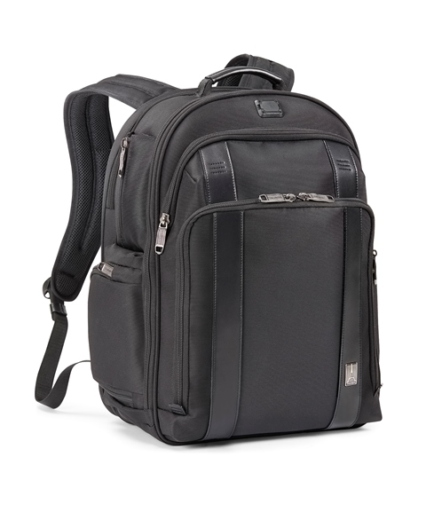 405160601 Executive Choice 2 Checkpoint Friendly Backpack, Black - 17 In.