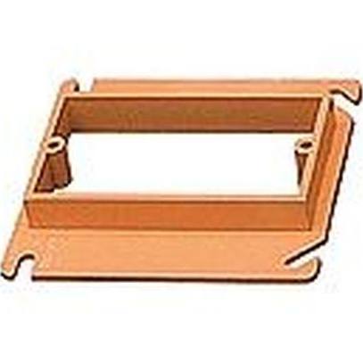 Sca410 Square Single-gang Low-voltage Mud Ring, 4 In.