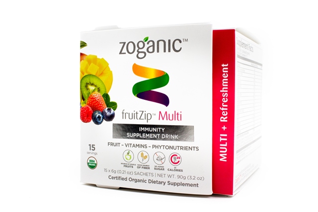 Fruitzip Refreshing Supplement Drink - Multi, 15 Sachets