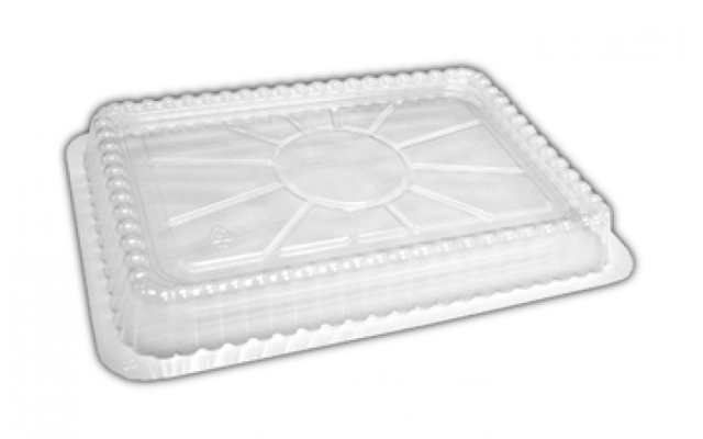 Bp705 5.5 X 4.5 In. Clear Plastic Dome Lid For 1 Lbs Aluminum Foil Pan, Case Of 1000