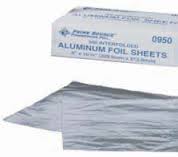 721 12 X 10.75 In. Foil Sheets, Case Of 2400 - 12 Box Of 200