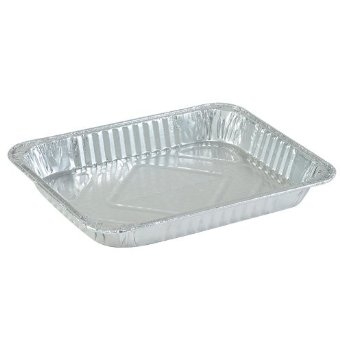 B6012 1 By 2 Size Shallow Aluminum Foil Pan, 13 X 10 X 1.5 In. - Case Of 100