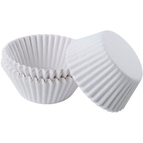Bbclsw 1 X 1.5 In. White Disposable Baking Cup, Case Of 1728 - 24 Case Of 72