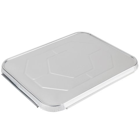 Bhalflid 1 By 2 Size Aluminum Foil Lids, 13 X 10 In. - Case Of 100