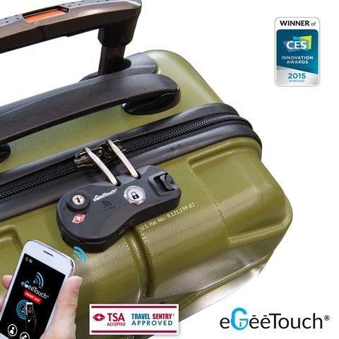 Nfc Zipper Lock & Instantly Transform To Smart Luggage