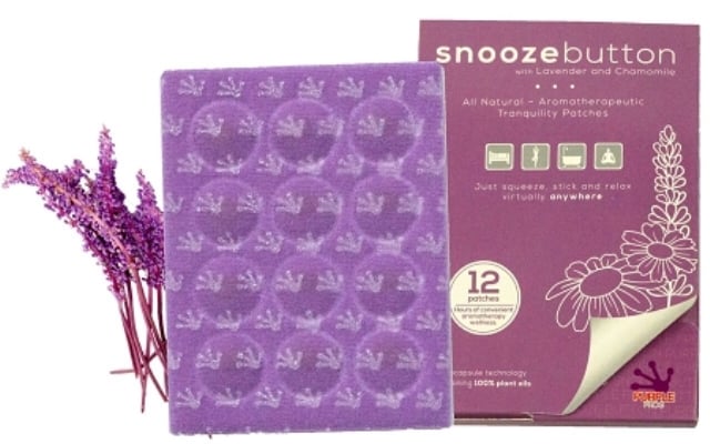 Pf Frog Patch Snooze Button - Purple