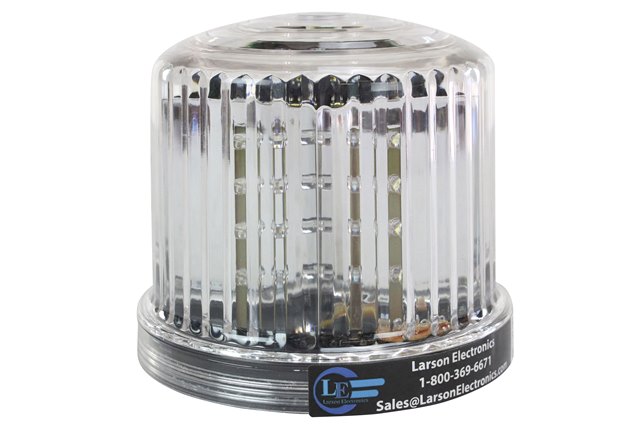 Sl-360-m-w White 360 Deg Battery Powered Beacon Light, 20 Leds, Magnetic Base