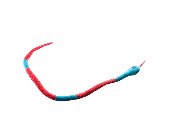 Eco-snake, Blue & Red