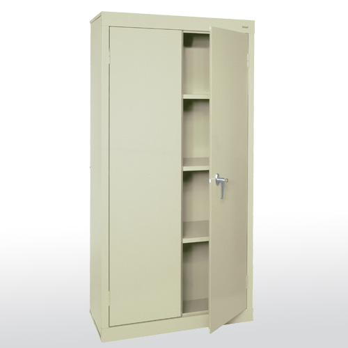 UPC 017567000435 product image for Sandusky Lee VF31301872-09 Value Line Storage Cabinet Black - 30 x 18 x 72 in. | upcitemdb.com
