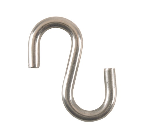 02-3484-347 S Heavy Curved Stainless Steel Hook 0.299 X 3 In. - Pack Of 20