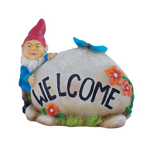 De3618 Key Hider Gnome Welcome Statuary - Pack Of 6