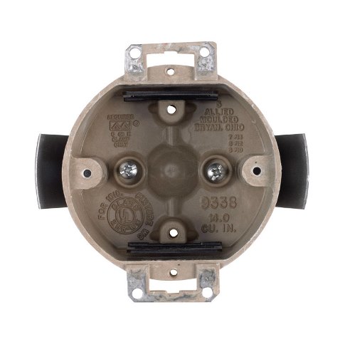 H9338-esk Fiberglass Old Ceiling Round Work Outlet Box