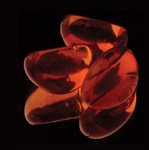 Bond Manufacturing 67998 Fire Pit Mini Lava Glass 10 Lbs Jar - Amber