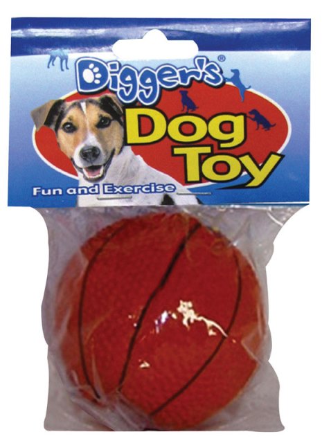 52532 Latex Basketball Dog Toy