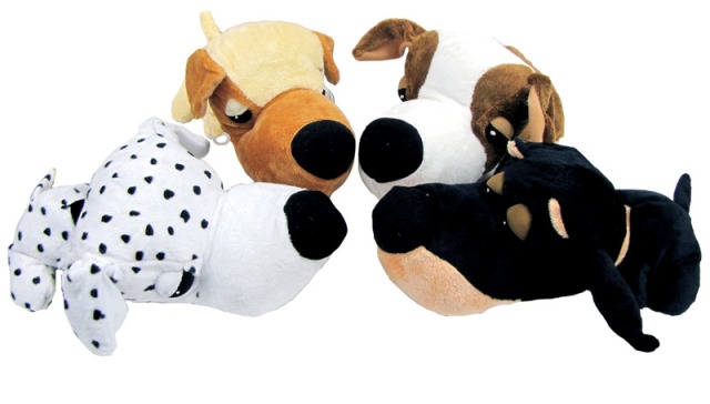 088335d 7 In. Fathedz Plush Mini Dog Toy - Pack Of 12
