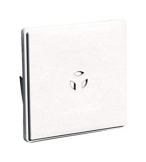 130010008117 6.6 X 6.6 In. Surface Mount Block White
