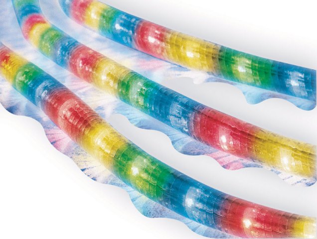 2t41a214 18 Ft. Incandescent Flexible Rope Light Multi-color