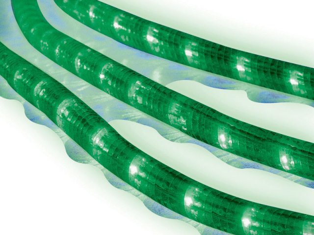 2t41a714 18 Ft. Indo-outdo Incandescent Flexible Rope Light Green