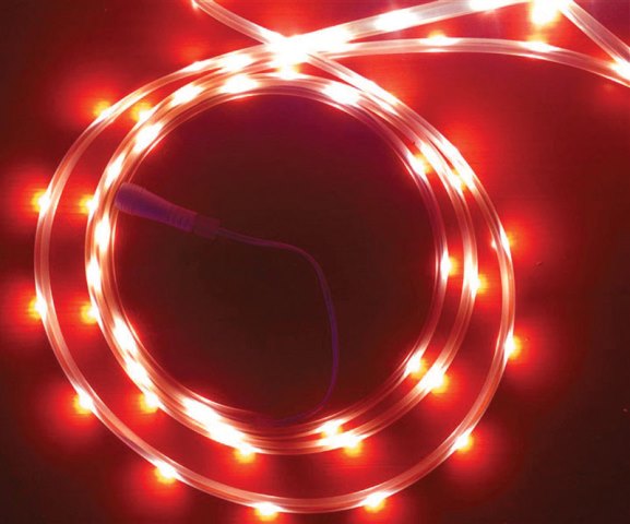 2t434512 16.5 Ft. Indoor-outdoor Led Tape Flexible Rope Light Red