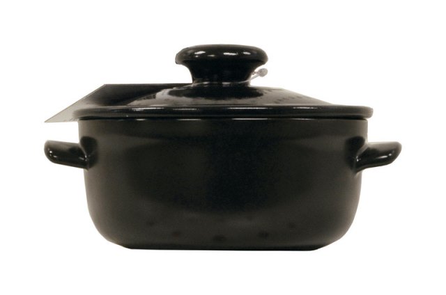 Cc3805 2 Cup Ceramic Bean Pot With Lid