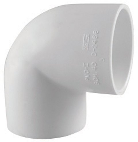 Charlotte Pipe & Foundry PVC023001800 3 in. Schedule 40 PVC 90 deg Elbow