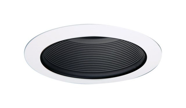 Re-6100bb 6 In. Black & White Tapered Baffle