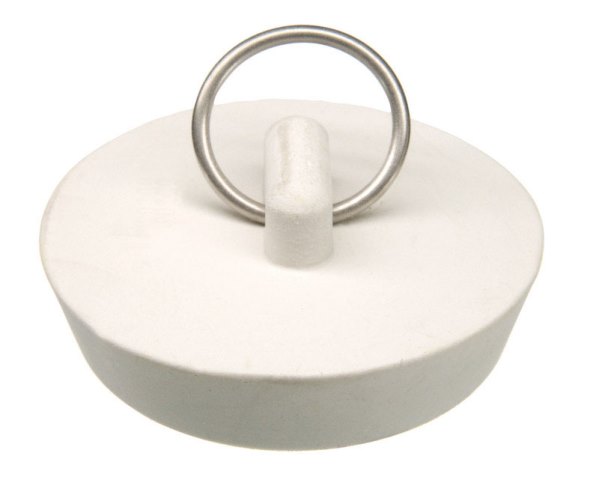 35980b 1.75 In. Sink Stopper White - Pack Of 5
