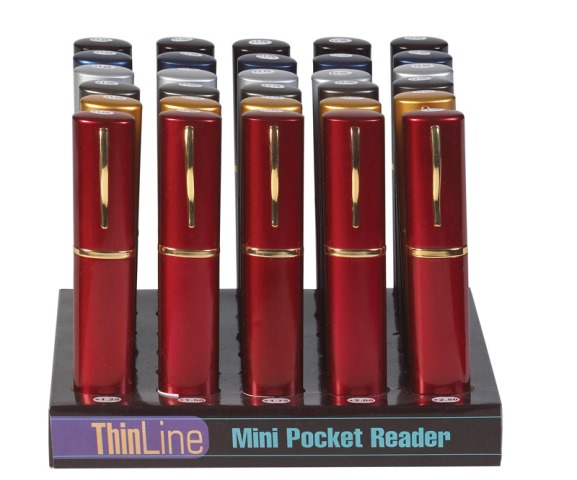 Thintlr30 Thinline Tube Reading Glasses 30 Piece - Pack Of 30