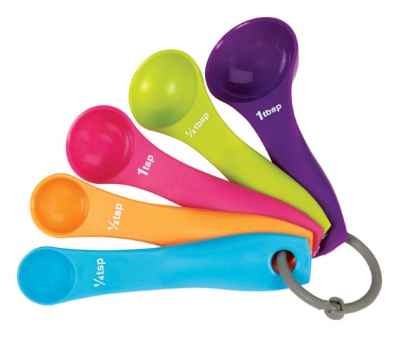 01-1346 5 Piece Measuring Spoon Set - Pack Of 36