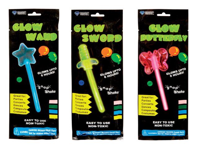 01-1467 Glow Stick Wands 10 In. - Pack Of 36