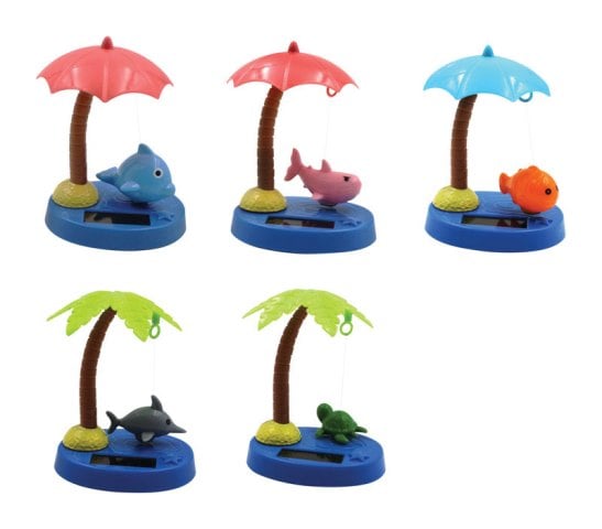08-1707 Assorted Solar Tree Jigglers - Pack Of 36