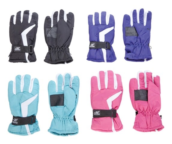 05-1802 Assorted Ladies Ski Gloves - Pack Of 24