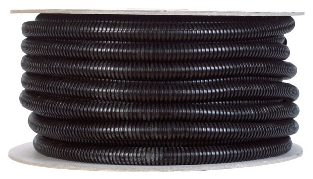 50-100bl 0.5 In. X 100 Ft. Flex Tubing Black