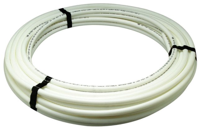 16063 Pipe Tubing 0.5 X 100 White