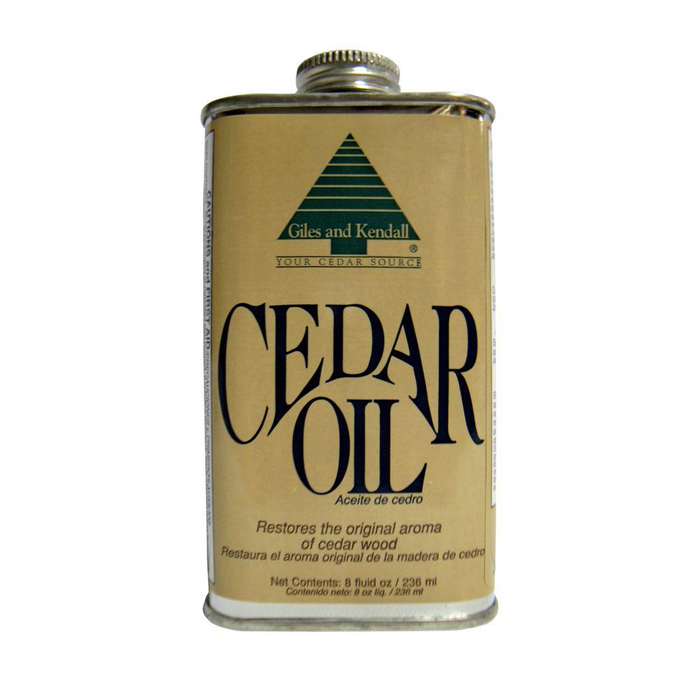 Giles & Kendall Oil12-8 8 Oz Cedar Oil Can