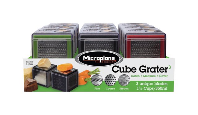 47582 1.5 In. Cube Grater Assorted - Pack Of 9
